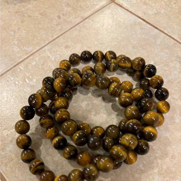 Yellow Tiger Eye Bracelet - Picture 2 of 2